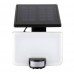 Solar Προβολέας LED 12W 1500lm με Φωτοβολταϊκό πάνελ & Μπαταρία σε Λευκό Φως Στεγανός Μαύρος 5-1211